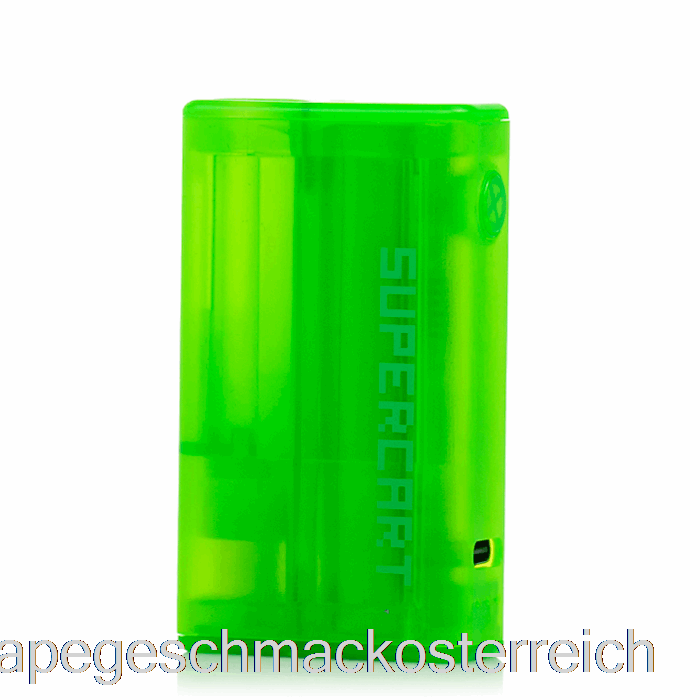 Supercart Superbox 510 Batterie Ecto Green Vape Geschmack